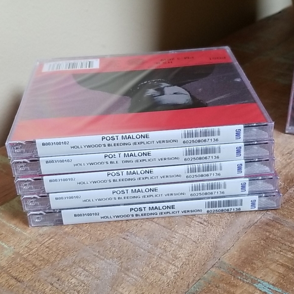 NWT Post Malone Hollywood's Bleeding CD - Picture 2 of 4
